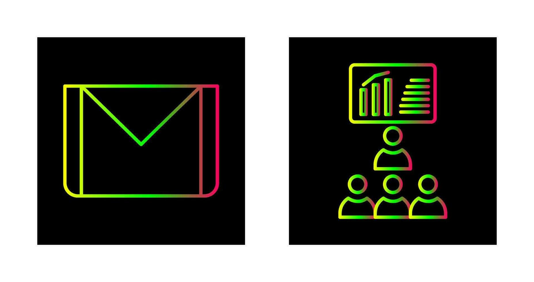 e mail and class  Icon vector