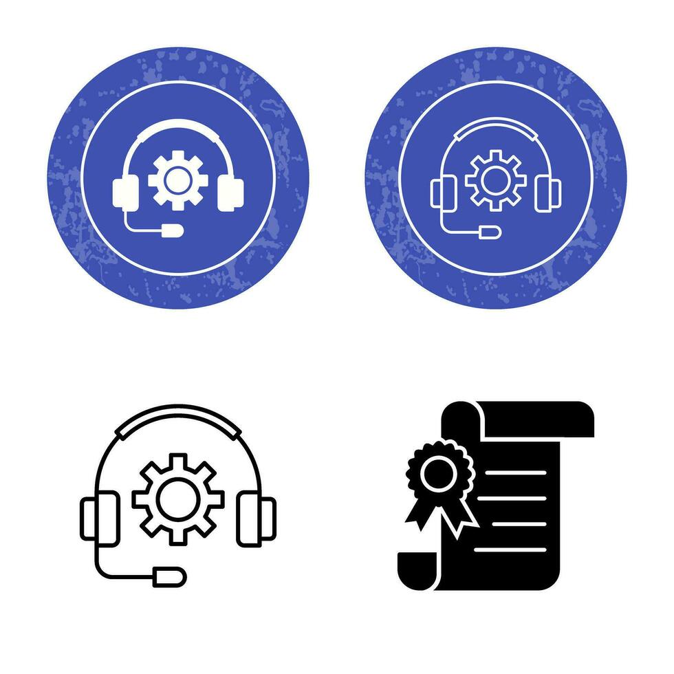 Customer Support Vector Icon