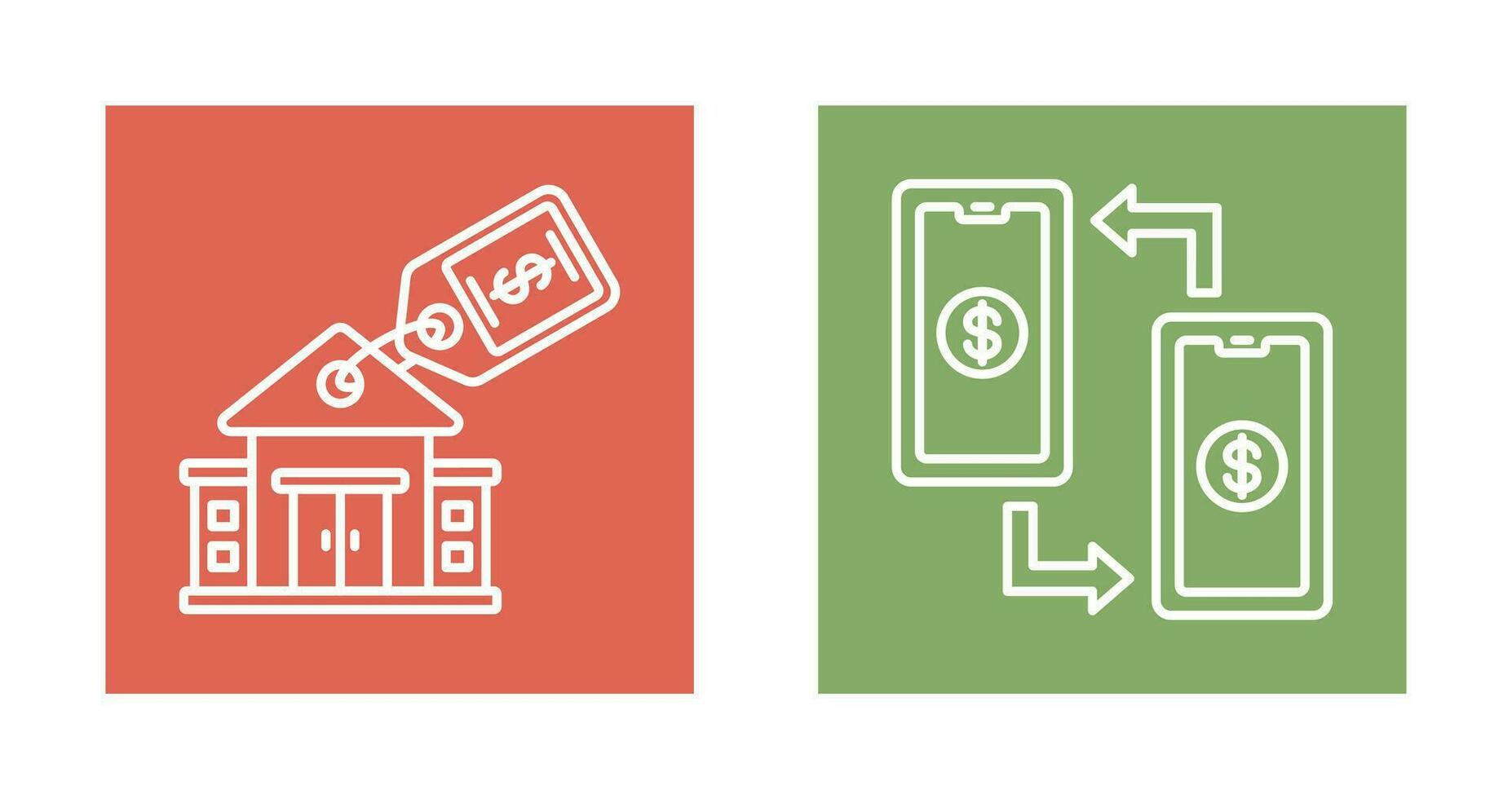 Rental and Transaction Icon vector