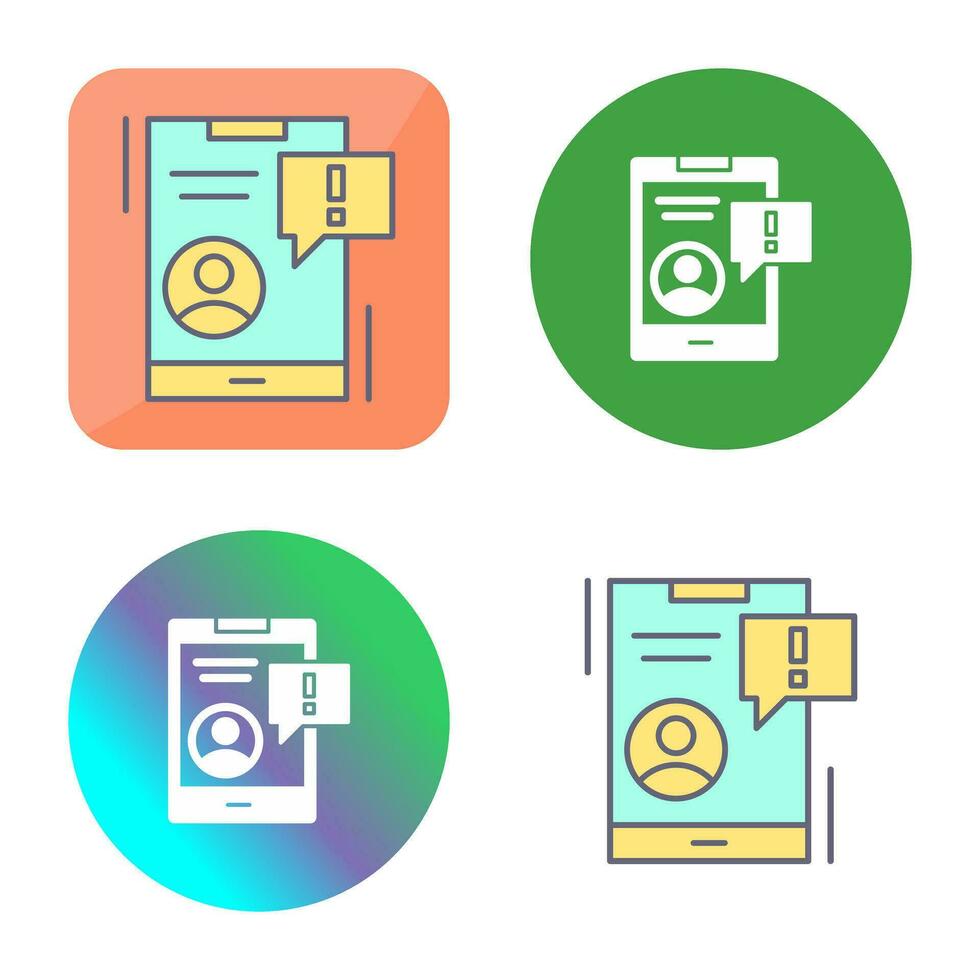 Notification Vector Icon