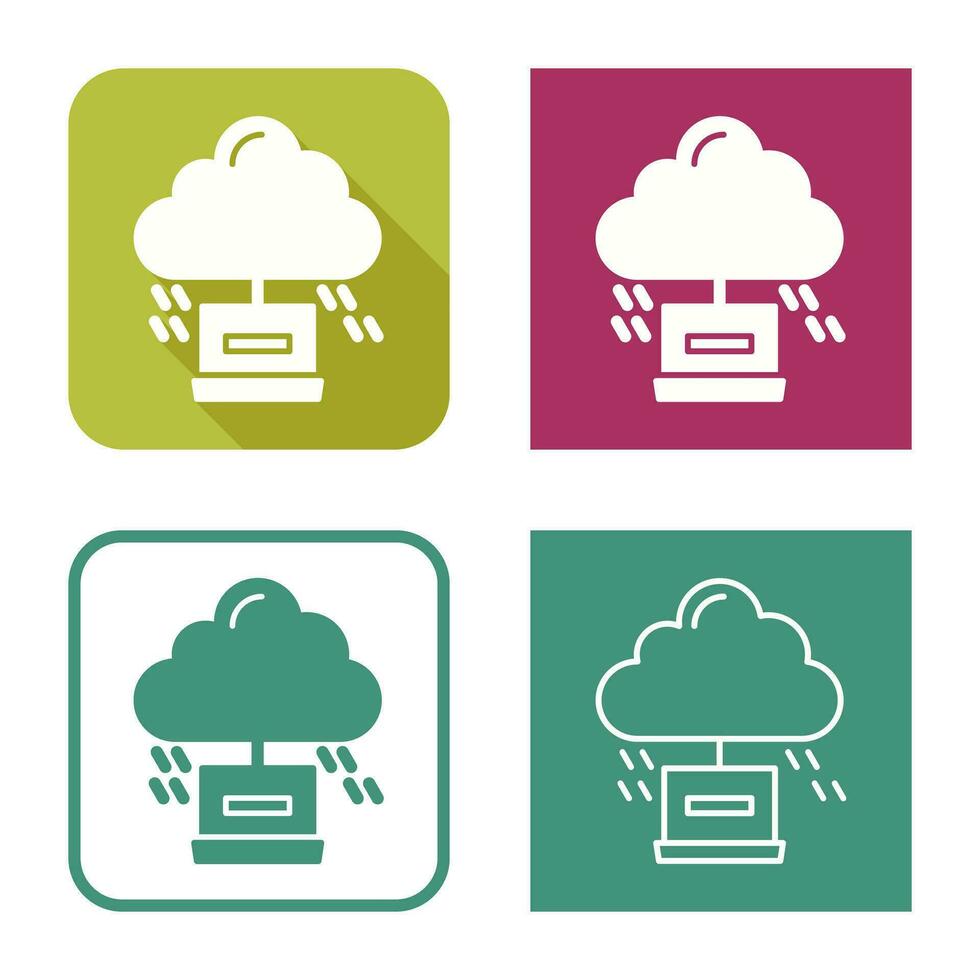 Cloud Computing Vector Icon