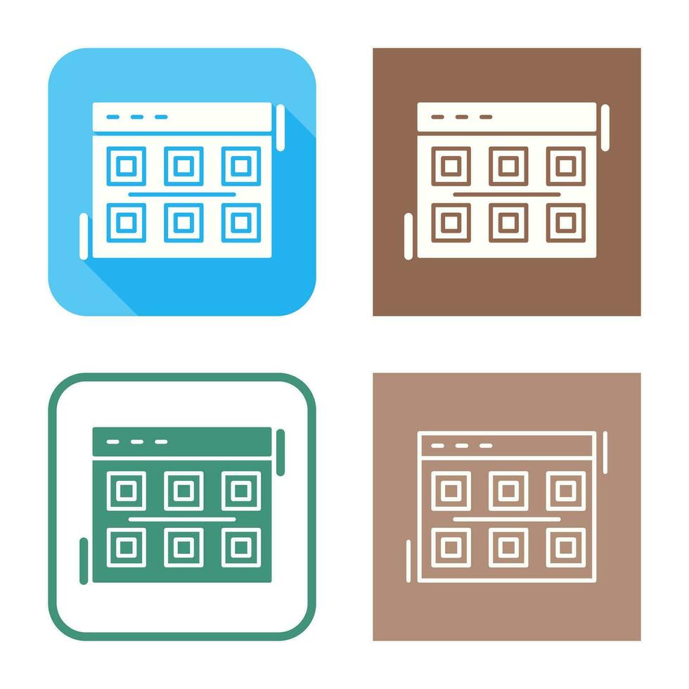 Layout Vector Icon