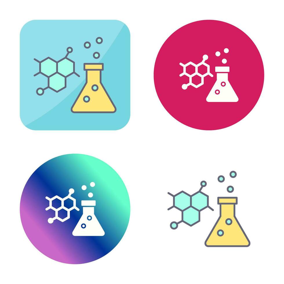 icono de vector de química