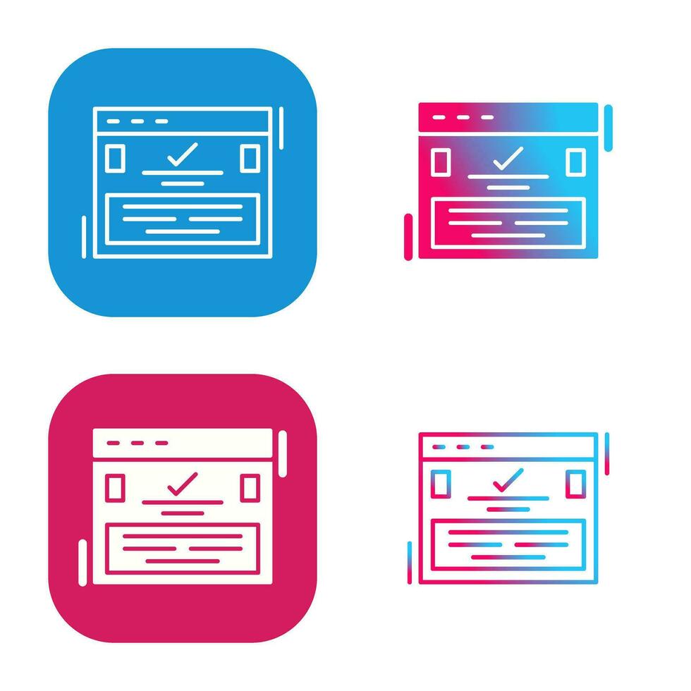 Complete Vector Icon