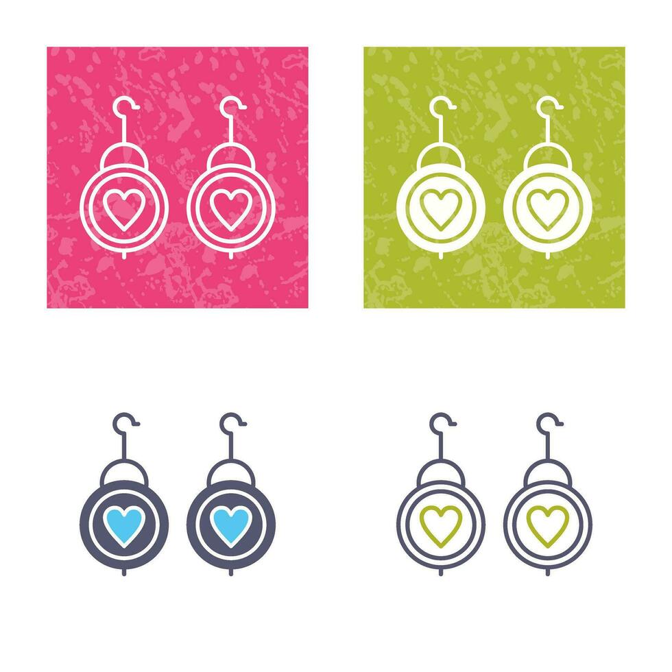 Earrings Vector Icon