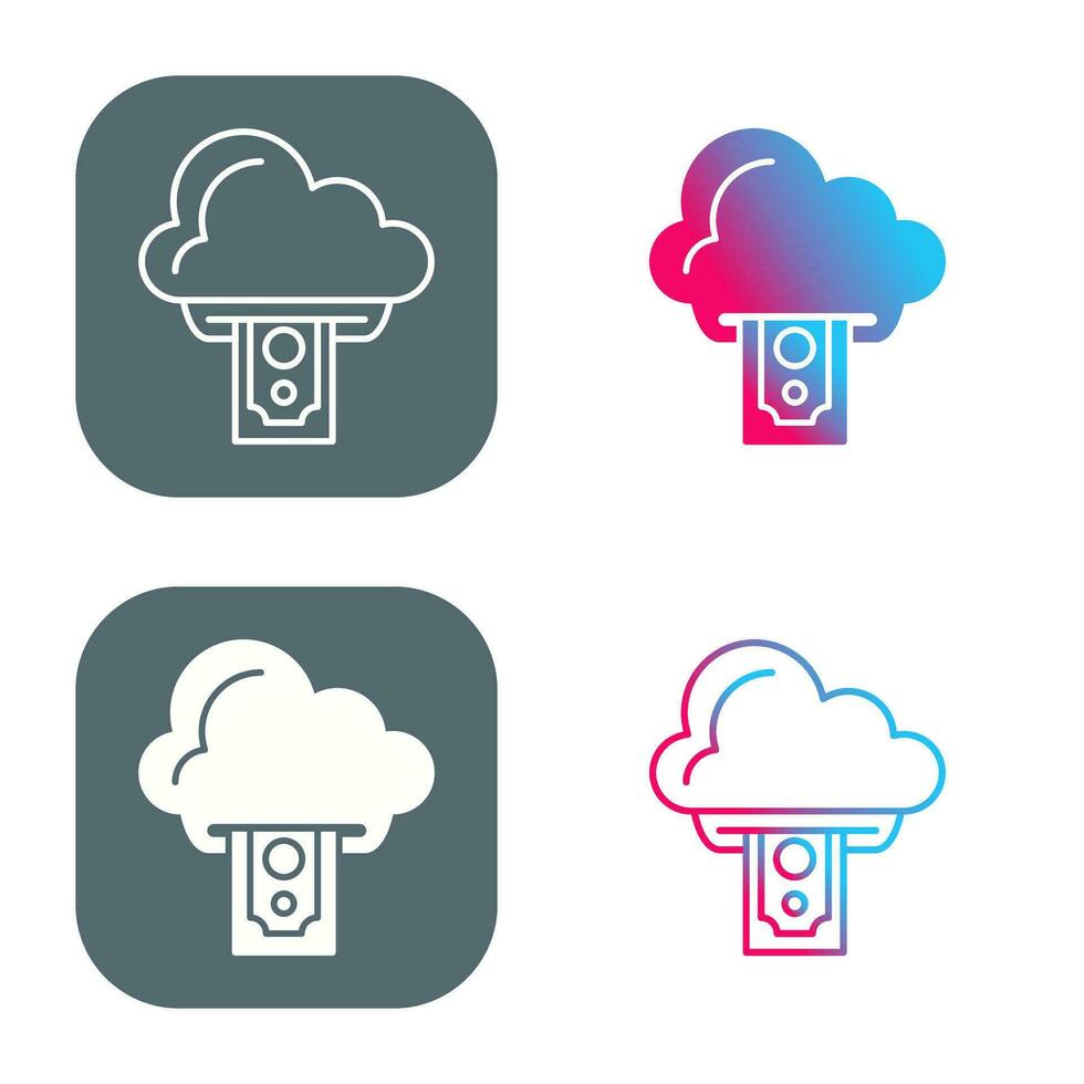 Cloud Computing Vector Icon