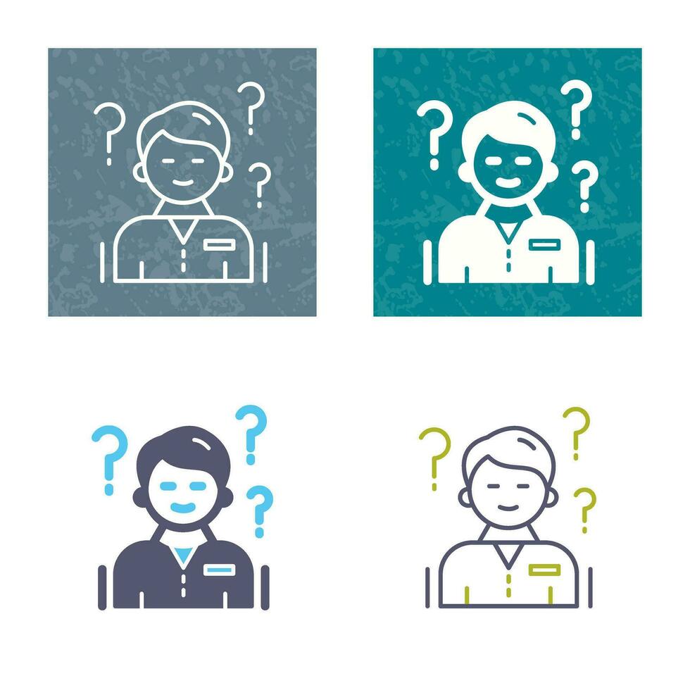 Confuse Vector Icon