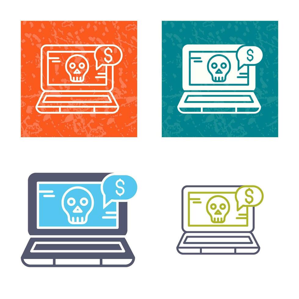 Online Fraud Vector Icon