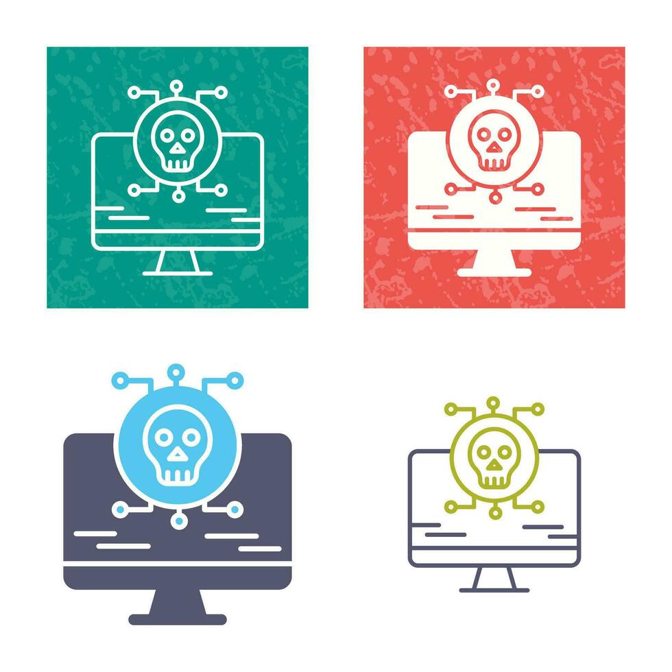 Virus Attack Vector Icon