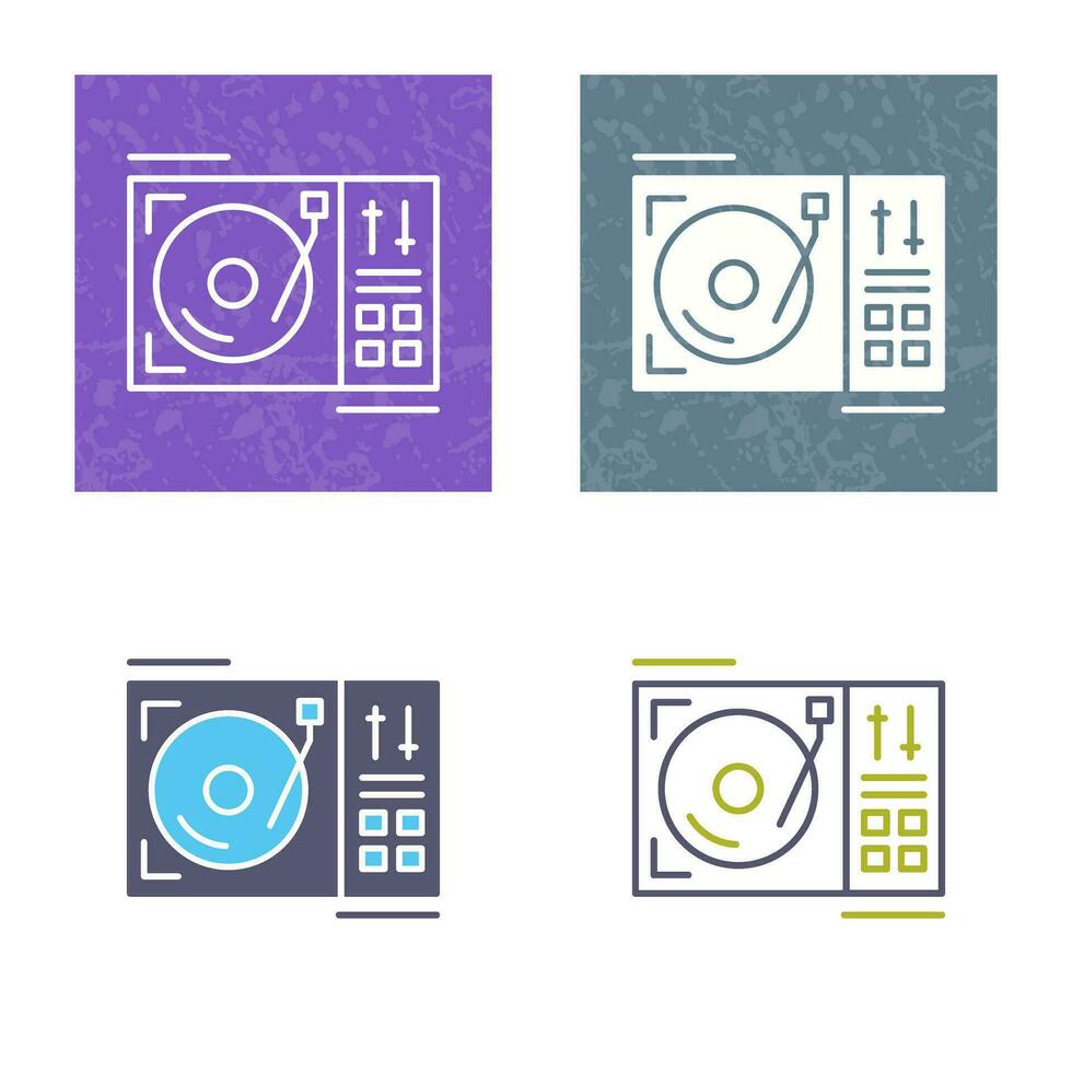 Turntable Vector Icon