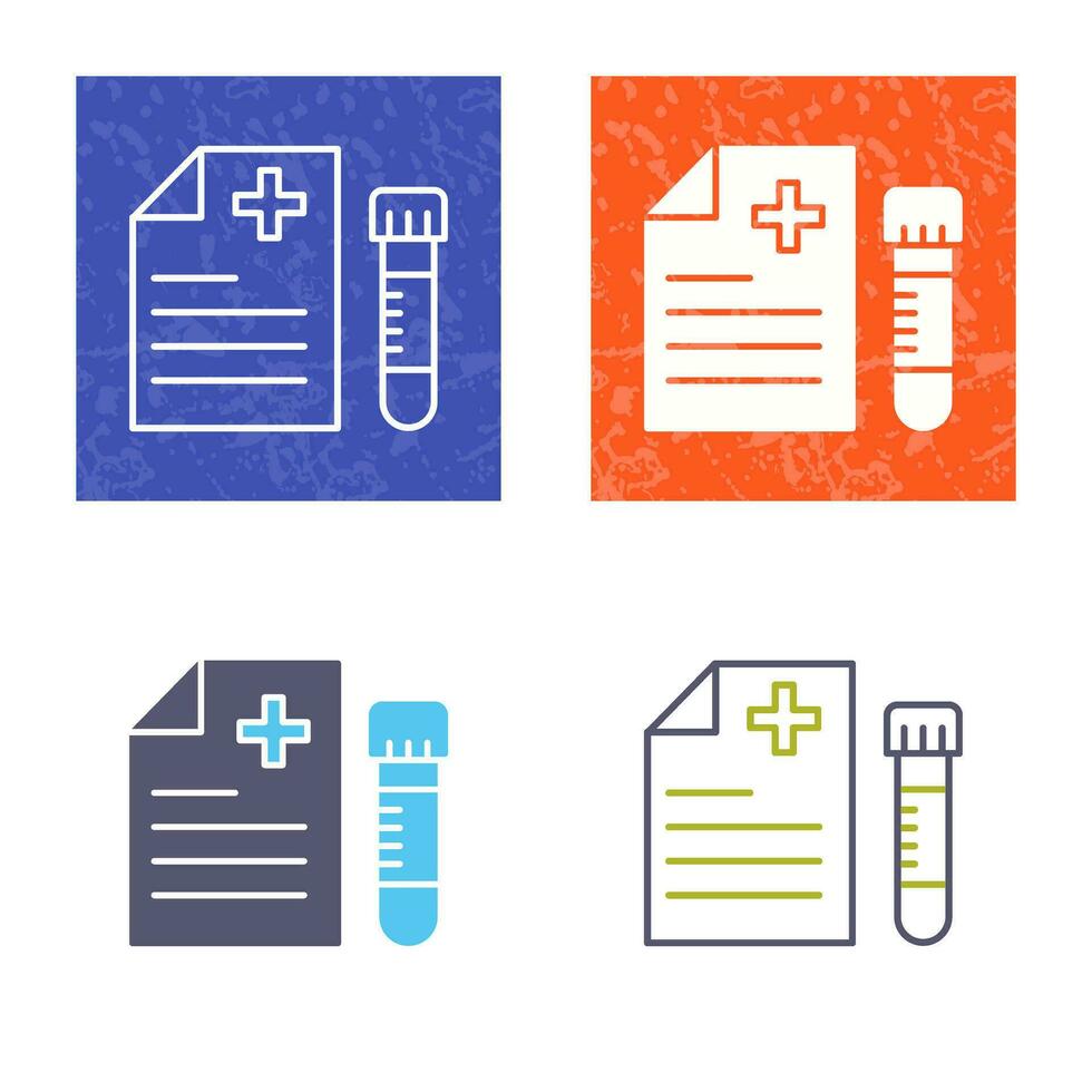 Blood Test Vector Icon