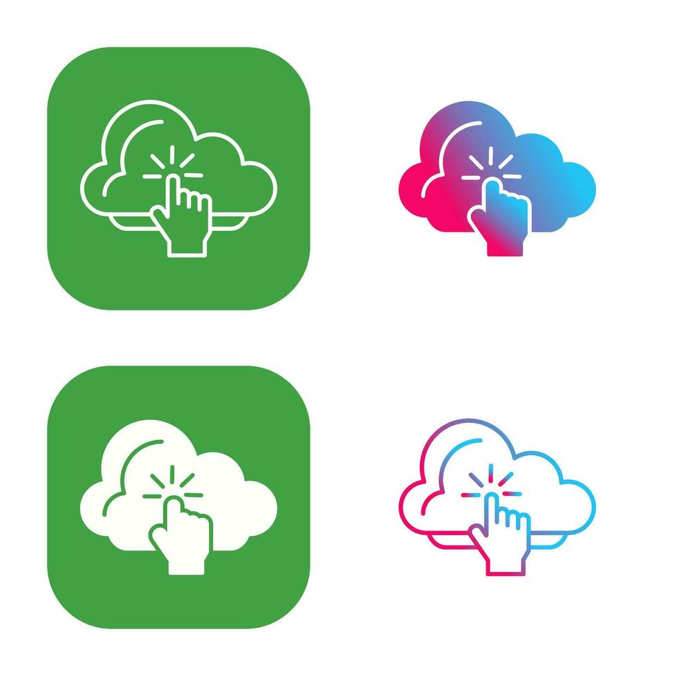 Cloud Computing Vector Icon