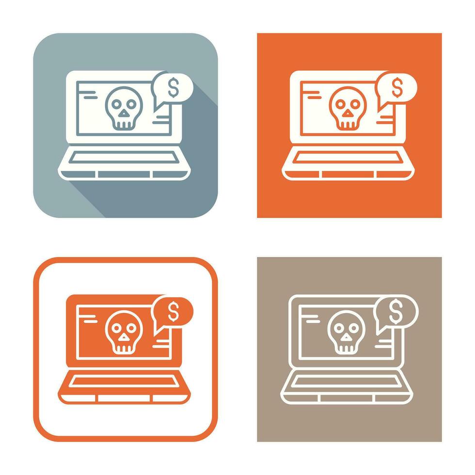 Online Fraud Vector Icon