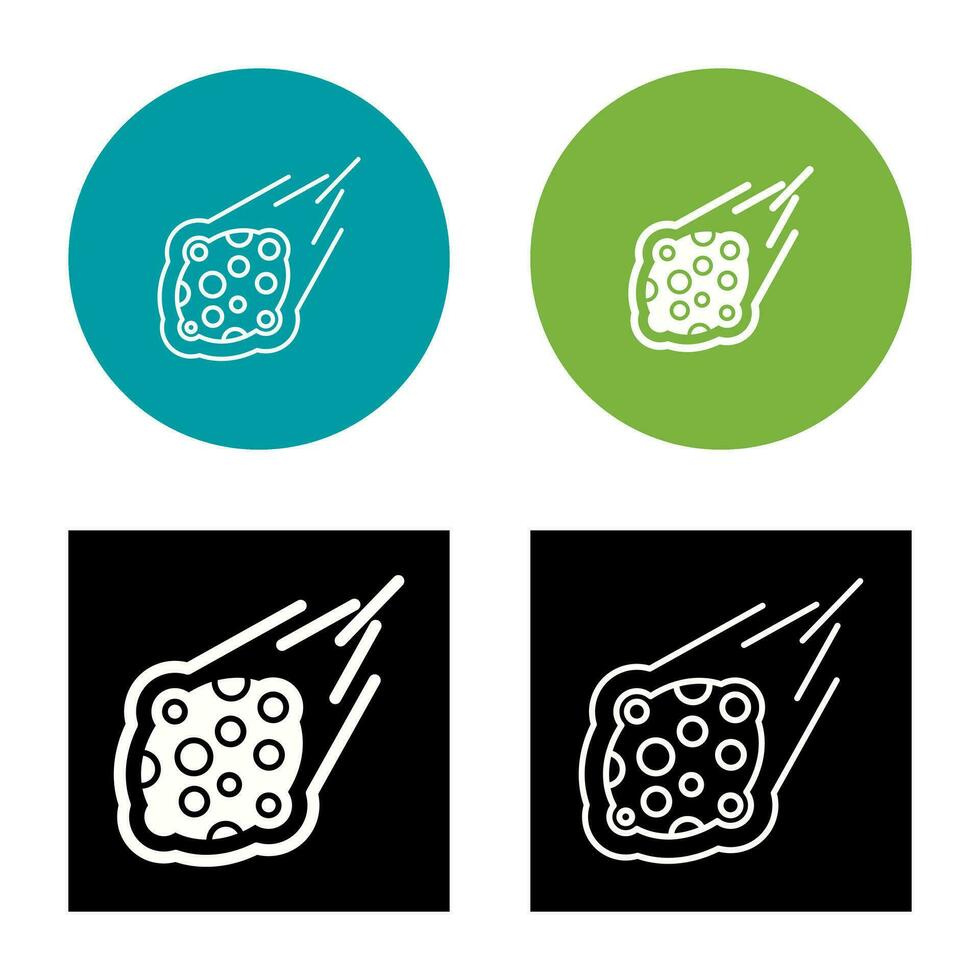 Meteorite Vector Icon