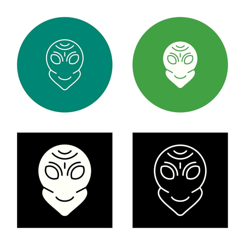 Alien Vector Icon