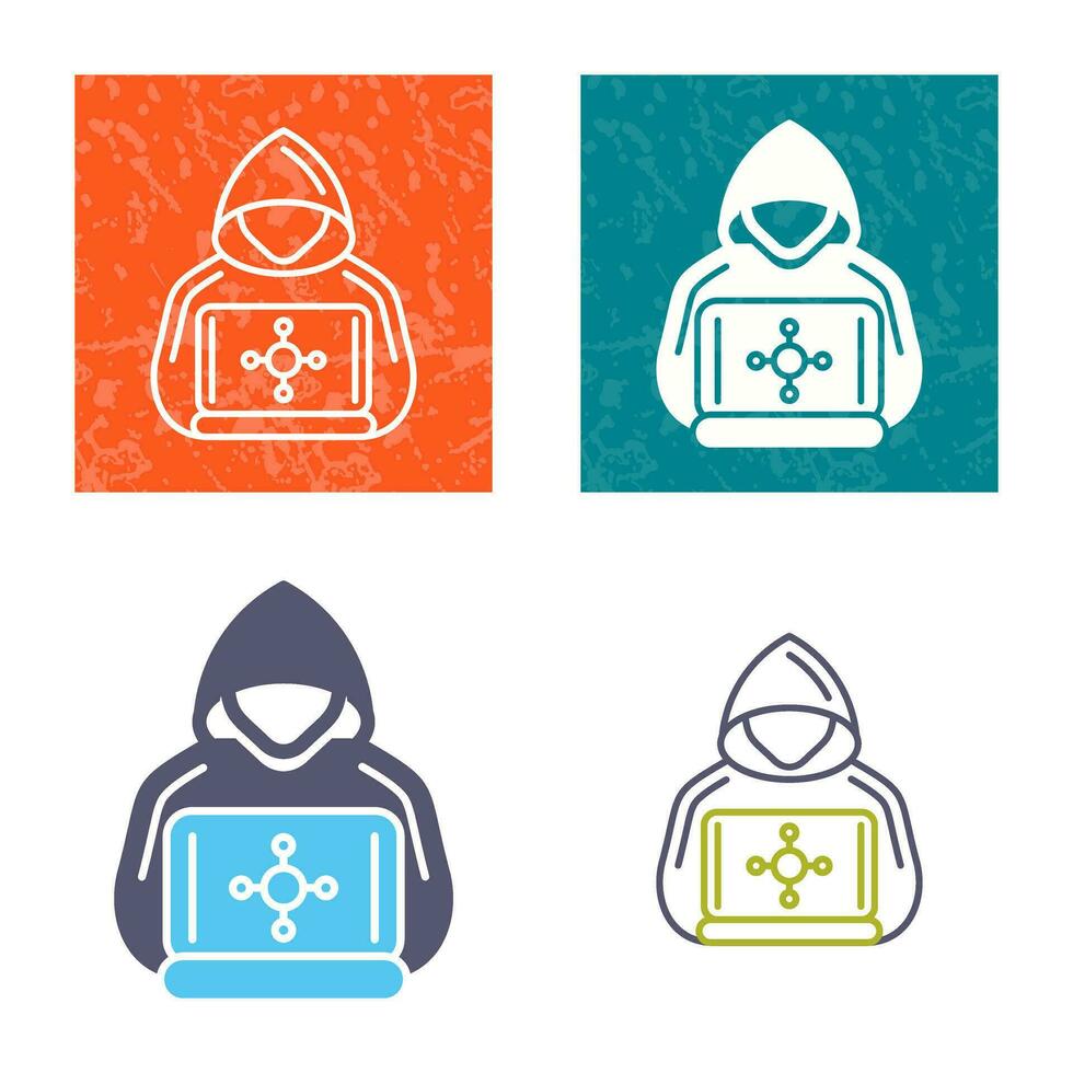 Hacker Vector Icon