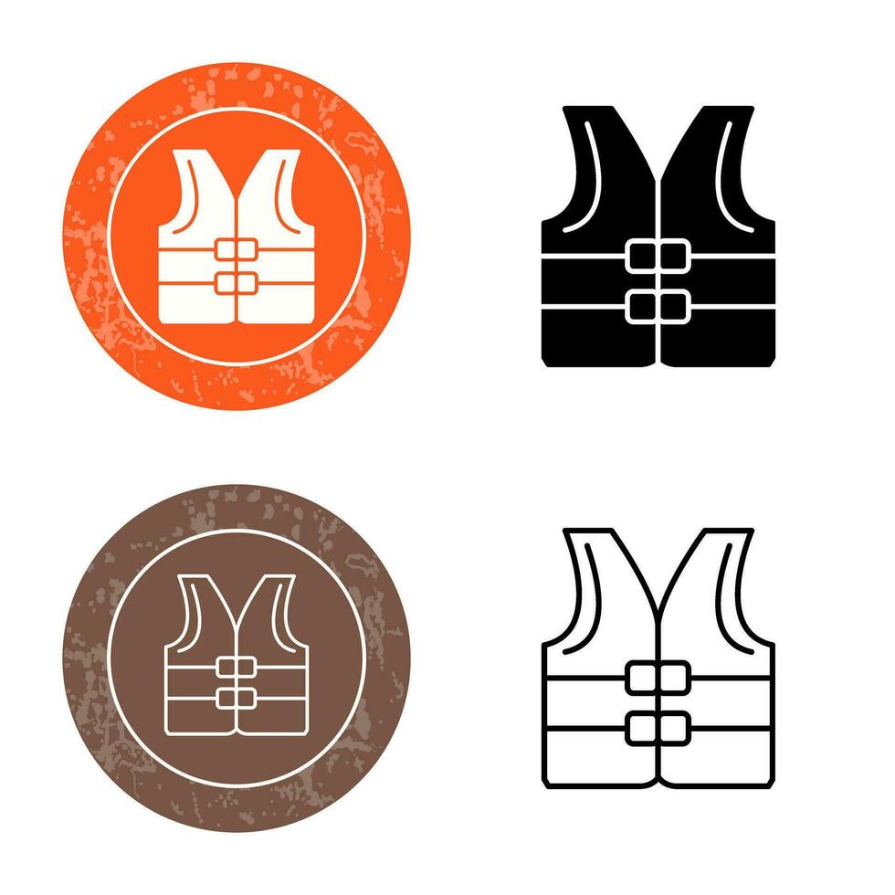 Life jacket Vector Icon