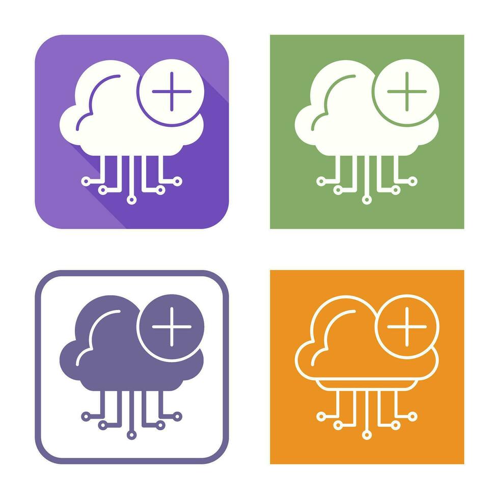 Cloud Computing Vector Icon