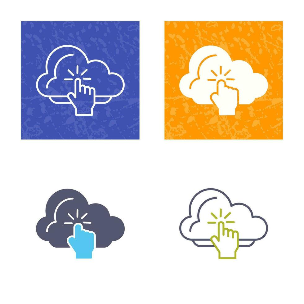 Cloud Computing Vector Icon