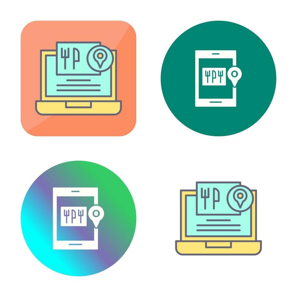Food Delivery Vector Icon