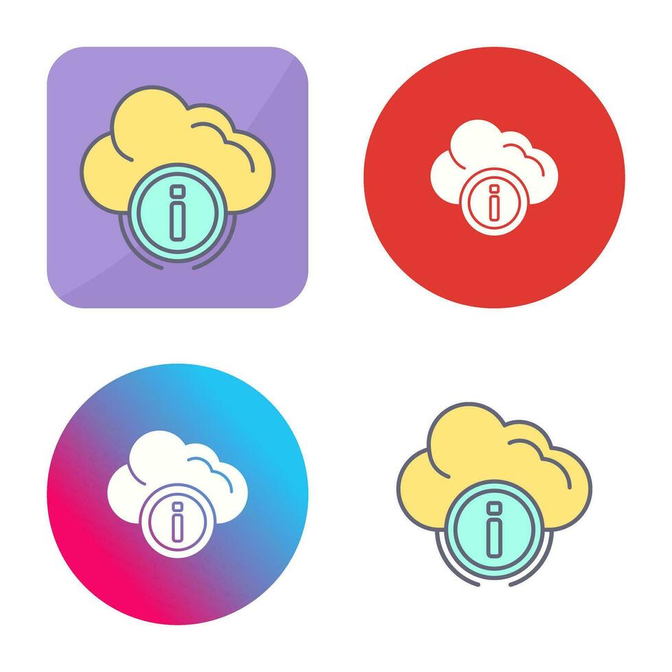 Cloud Computing Vector Icon