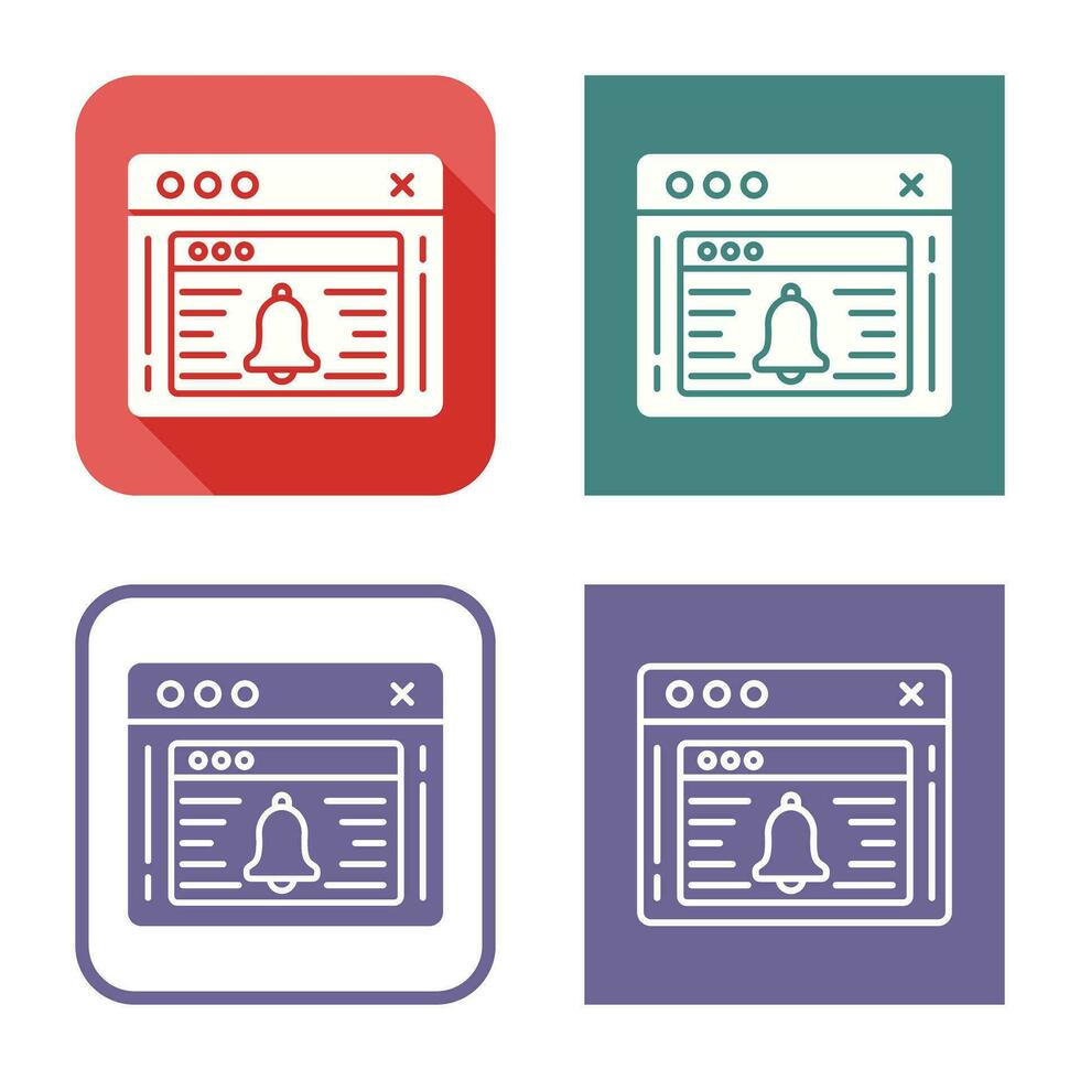 Notification Vector Icon