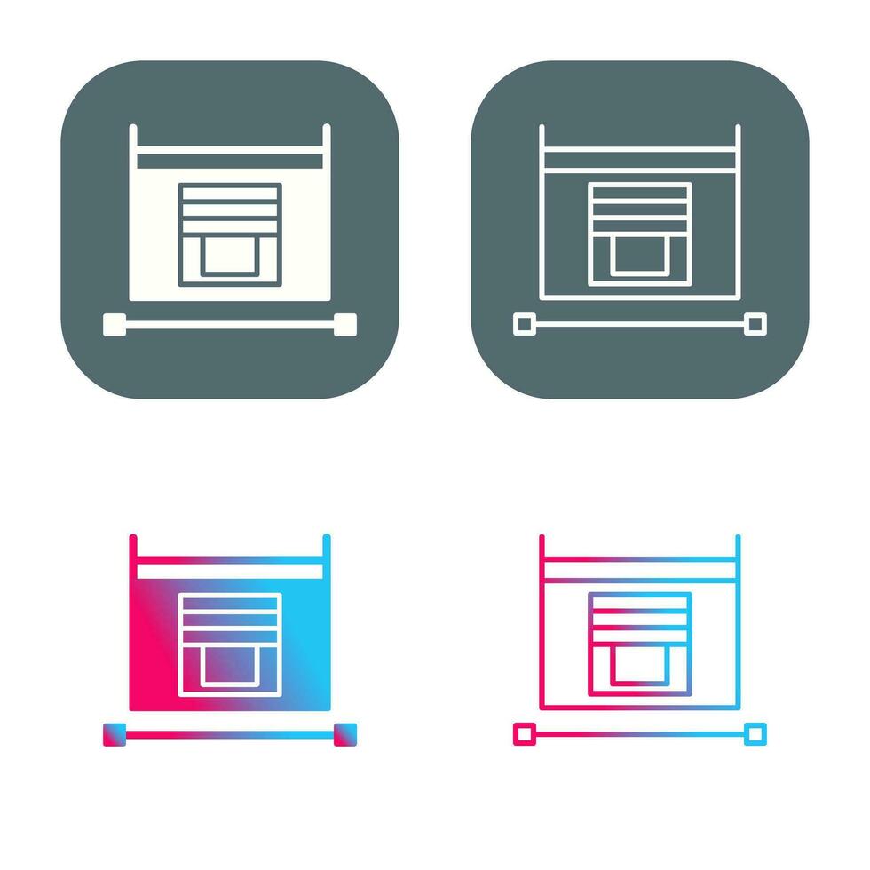 Blind Vector Icon