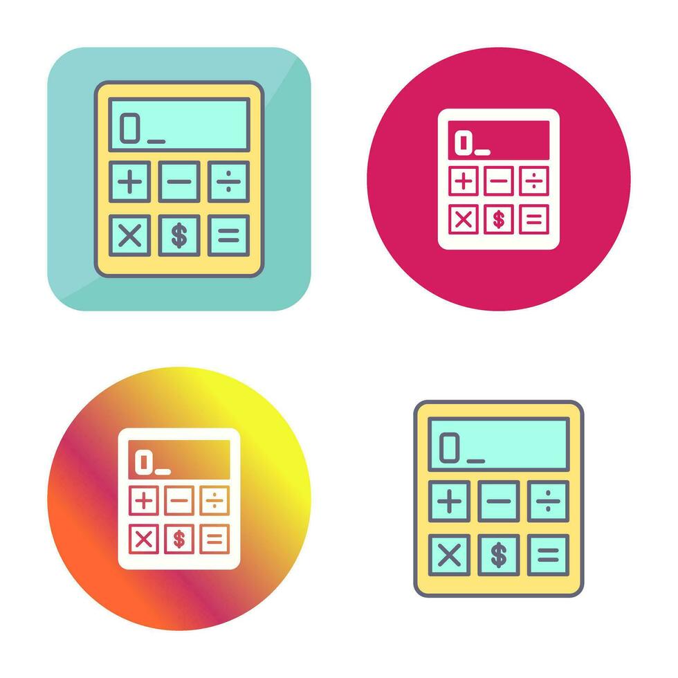 Calculator Vector Icon