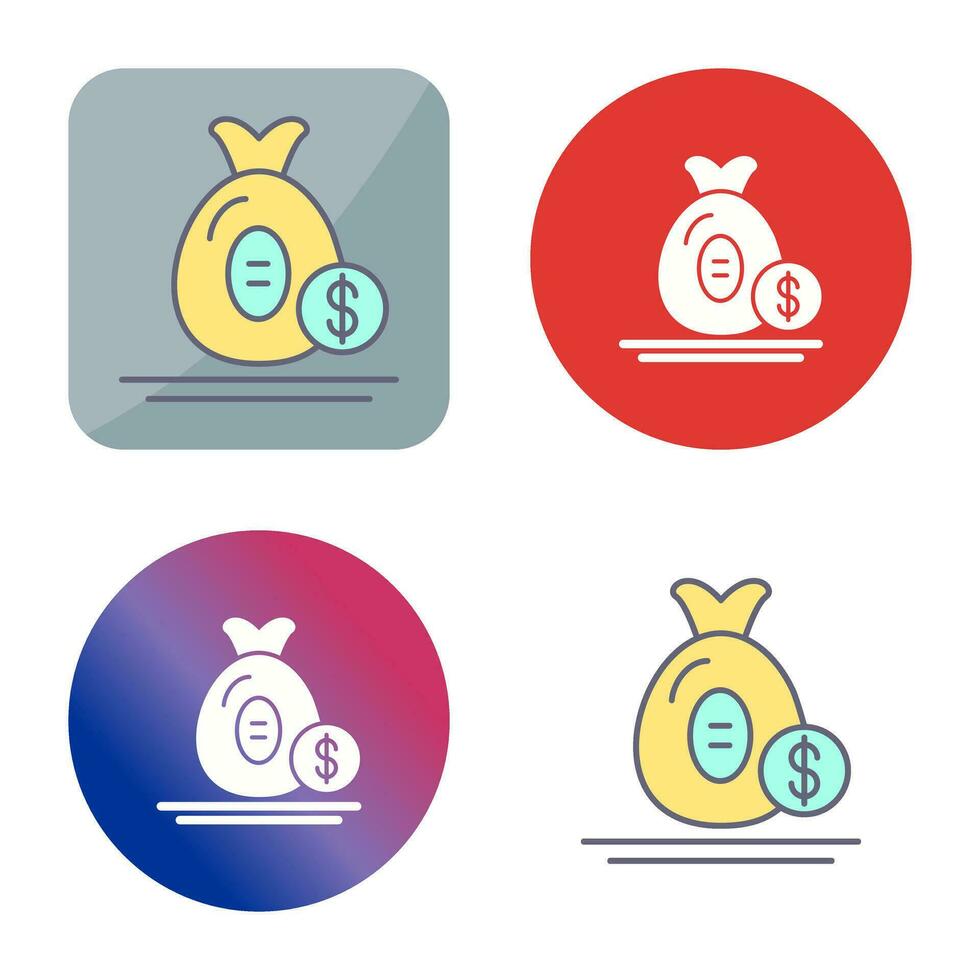 Money Bag Vector Icon