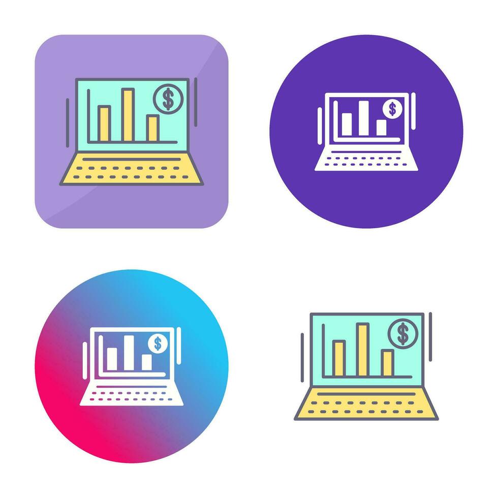 Bar Chart Vector Icon