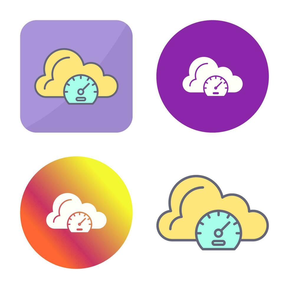 Speed Test Vector Icon