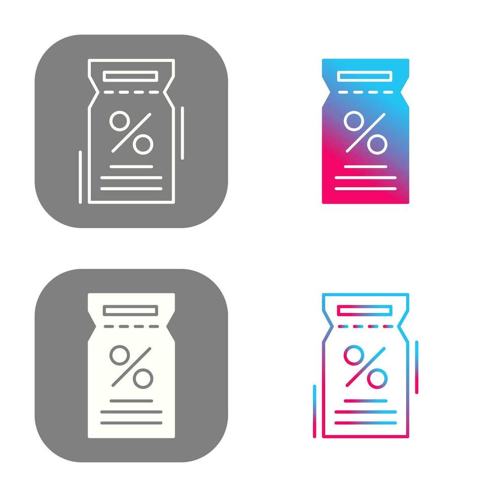 Discount Voucher Vector Icon