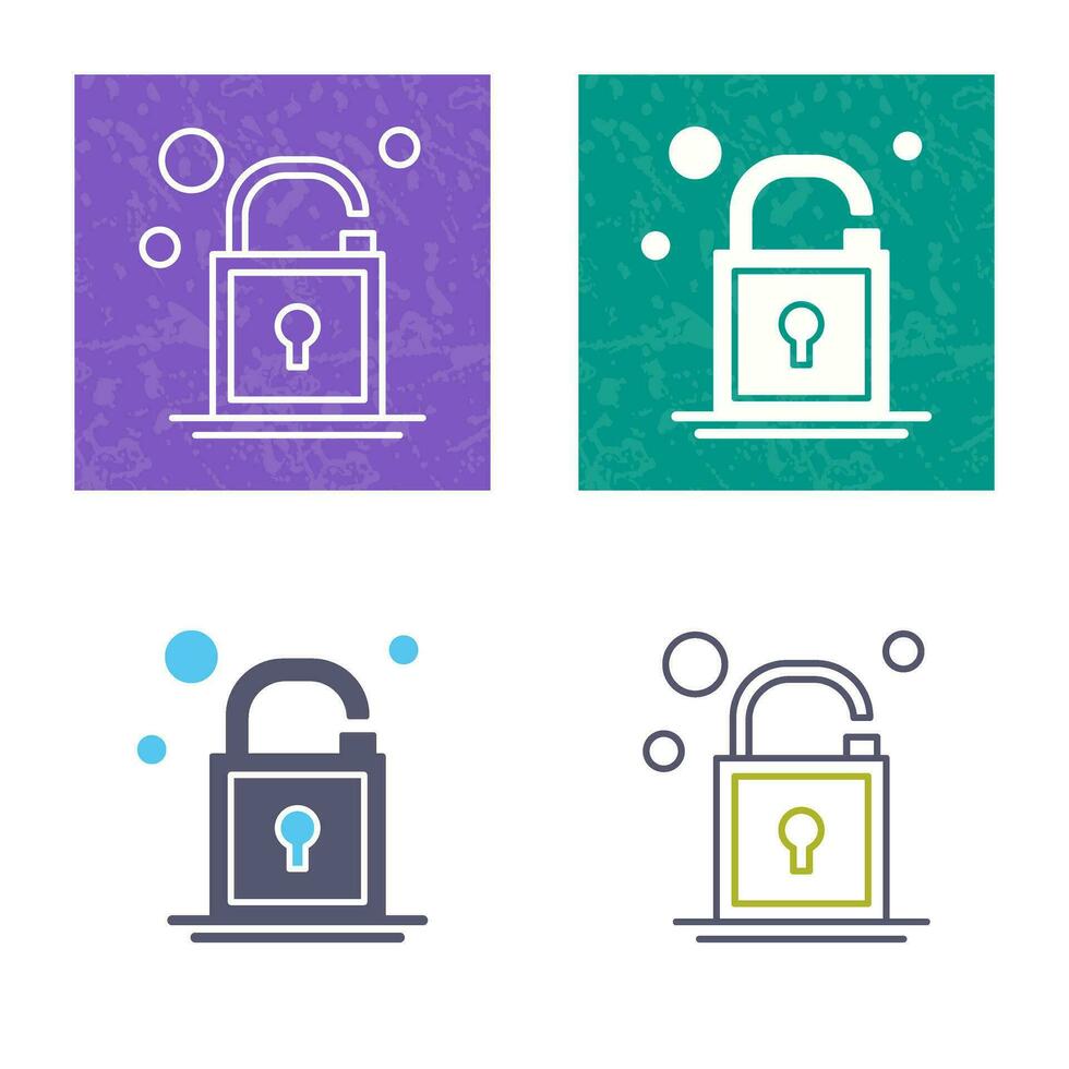 Open Lock Vector Icon