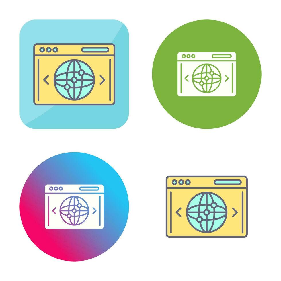 Website Vector Icon