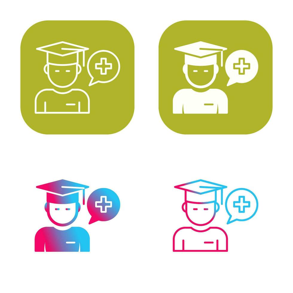 Medicine Faculty Vector Icon