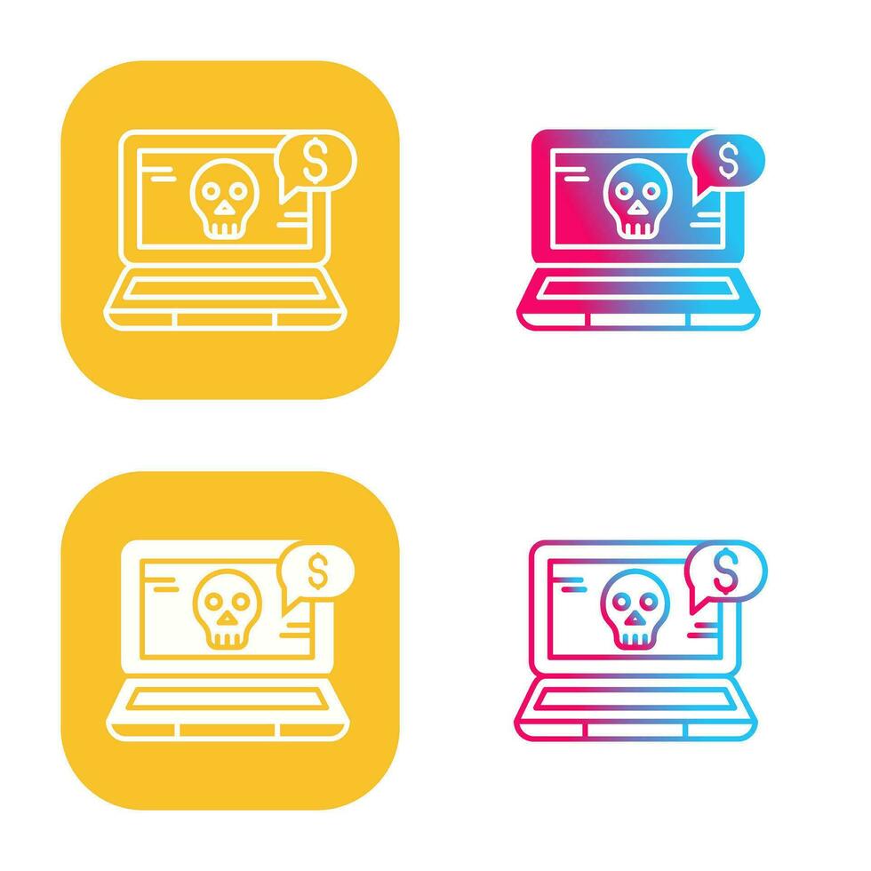 Online Fraud Vector Icon