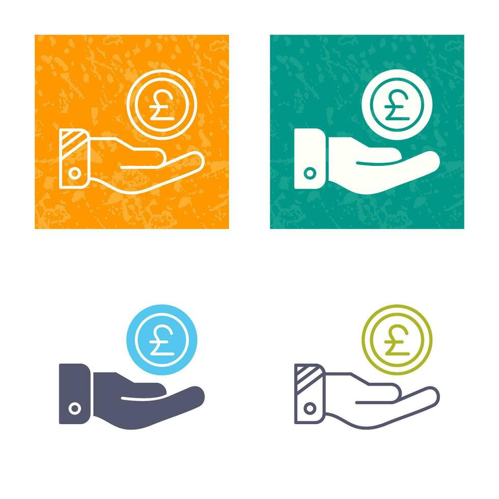 Pound Vector Icon