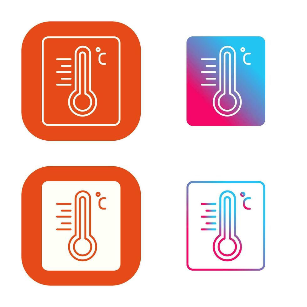 Thermometer Vector Icon