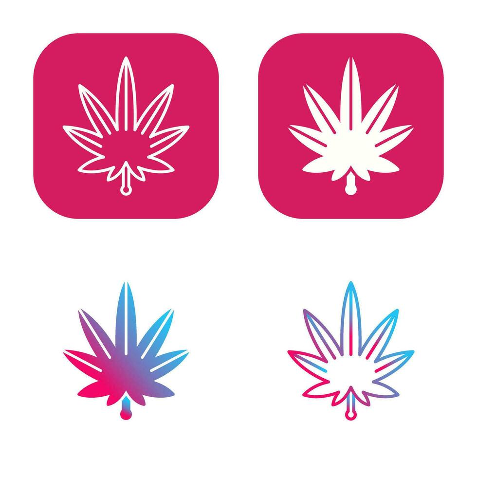 Weed Vector Icon