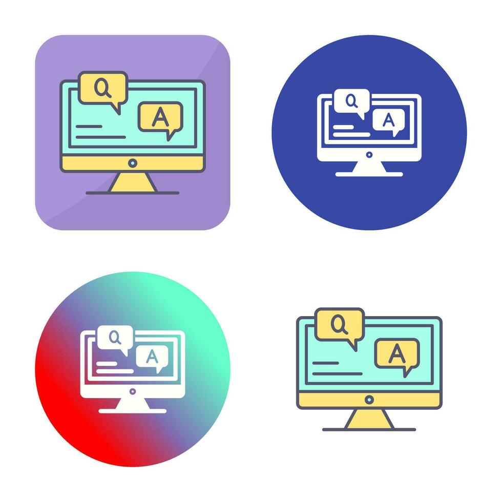 Faq Vector Icon