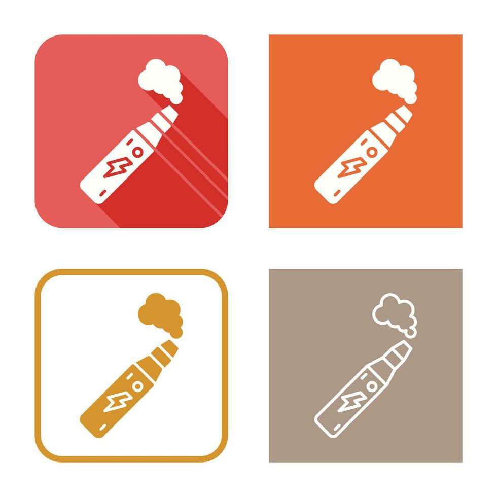 Electronic Cigarette Vector Icon