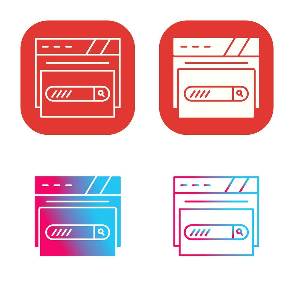 Search Bar Vector Icon