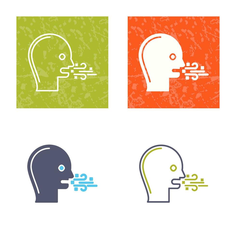 Bad Breath Vector Icon