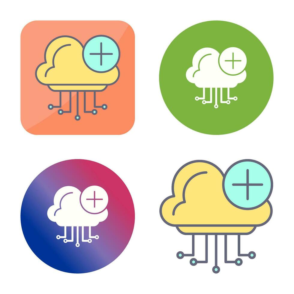 Cloud Computing Vector Icon