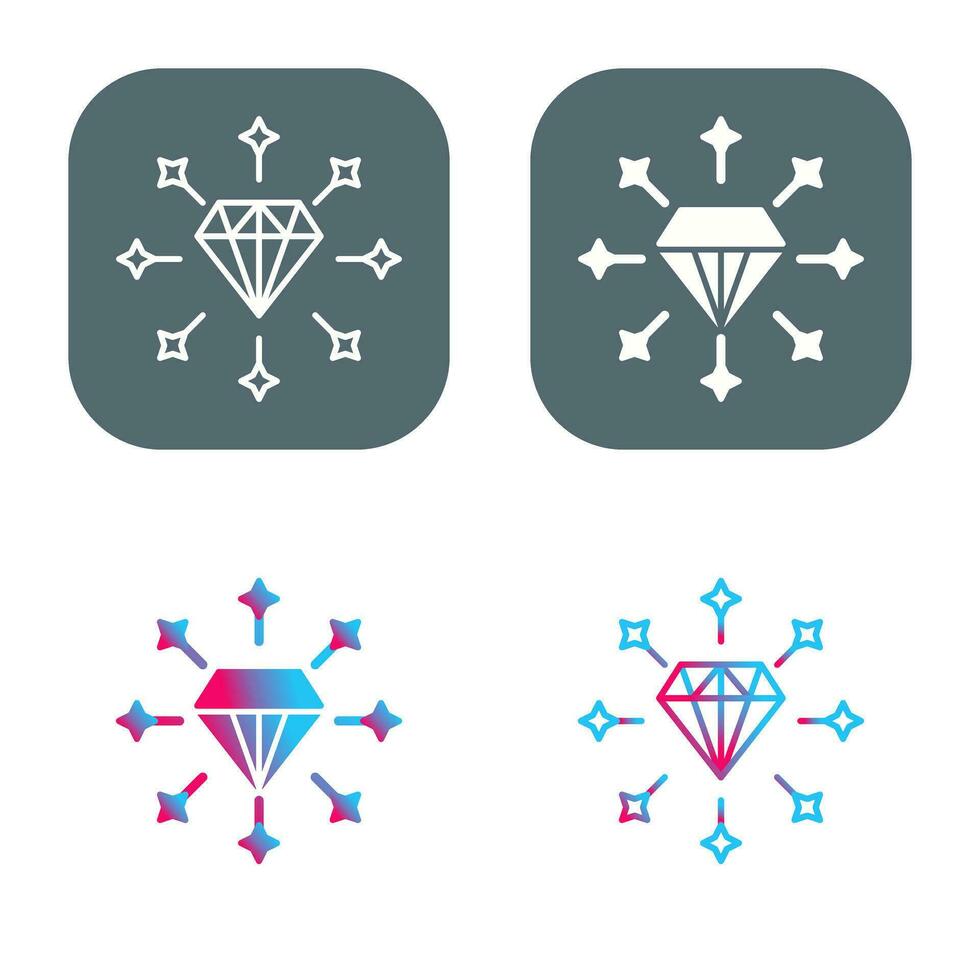 Diamond Vector Icon