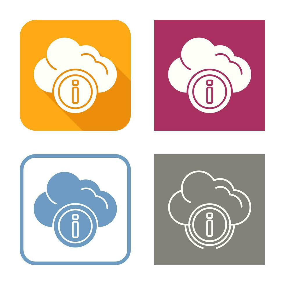 Cloud Computing Vector Icon