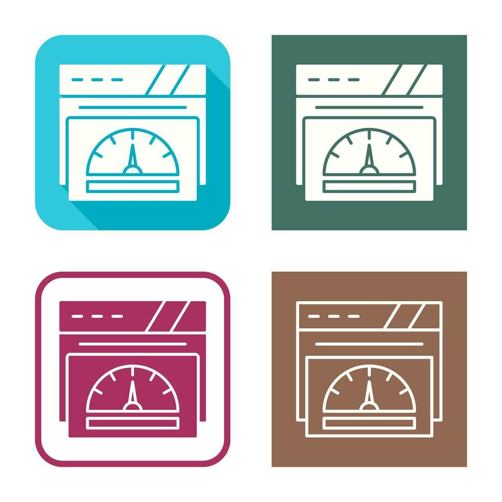 Speedometer Vector Icon