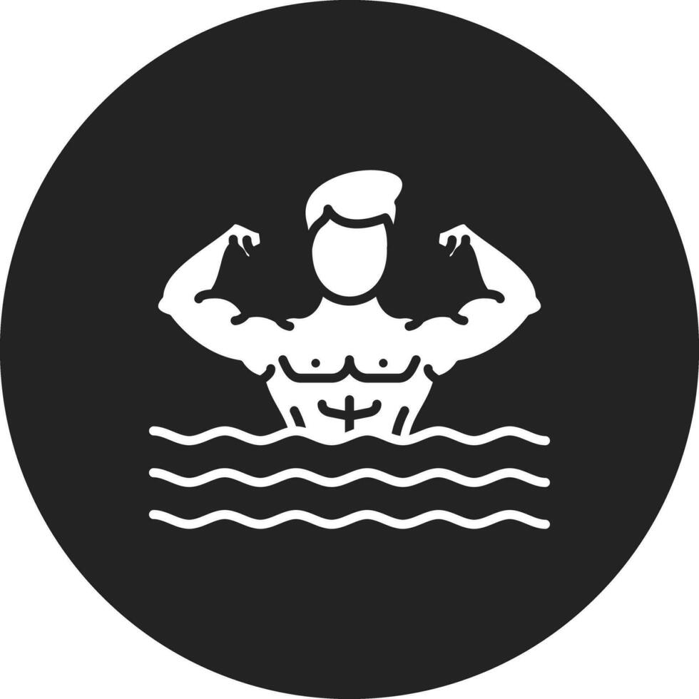 Water Aerobics Vector Icon