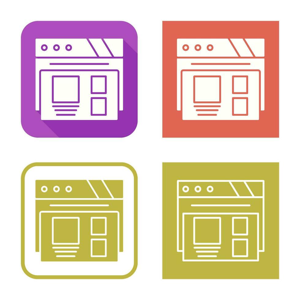 Layout Vector Icon