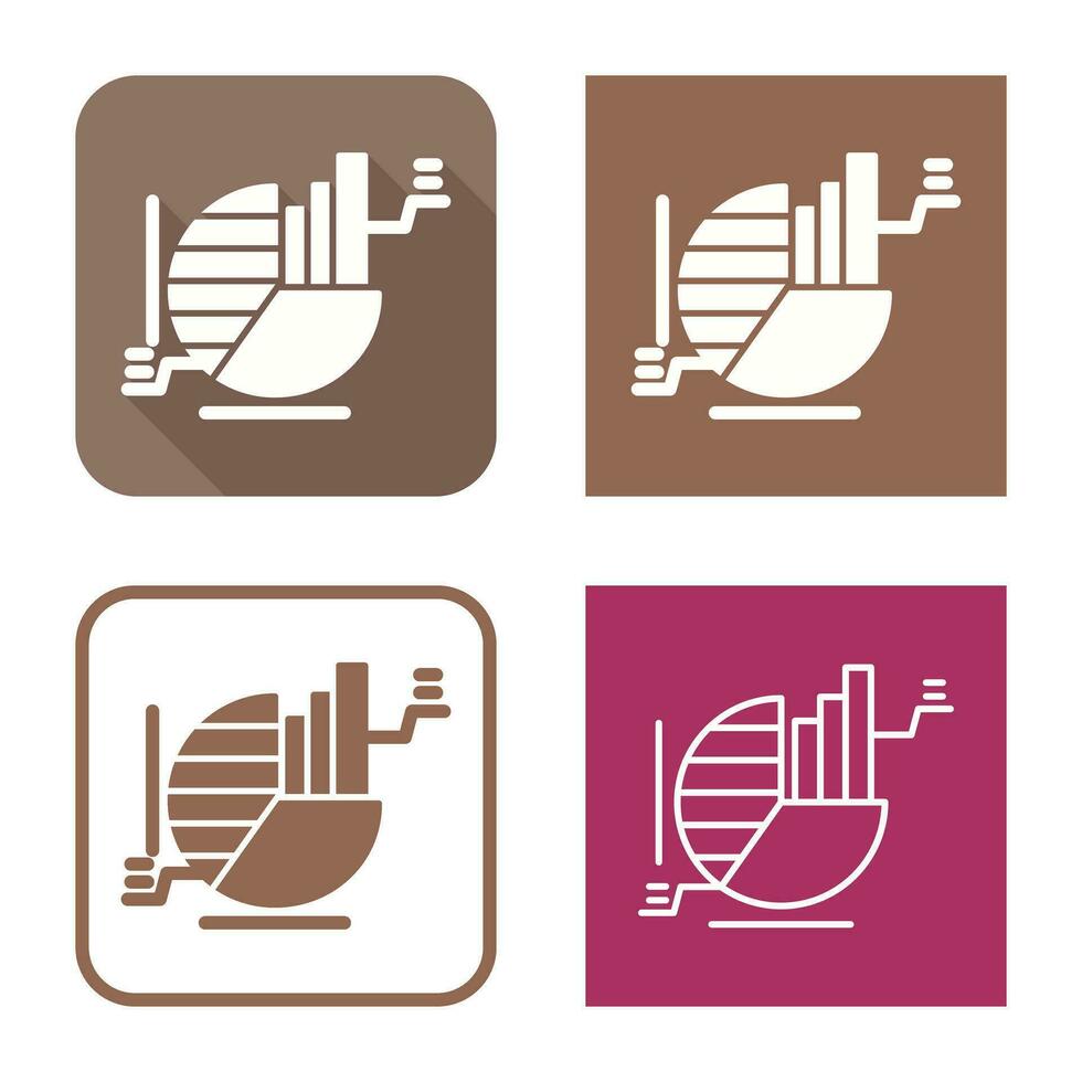 Pie Chart Vector Icon